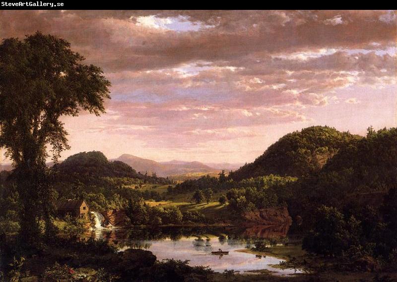 Frederic Edwin Church New England Landscape